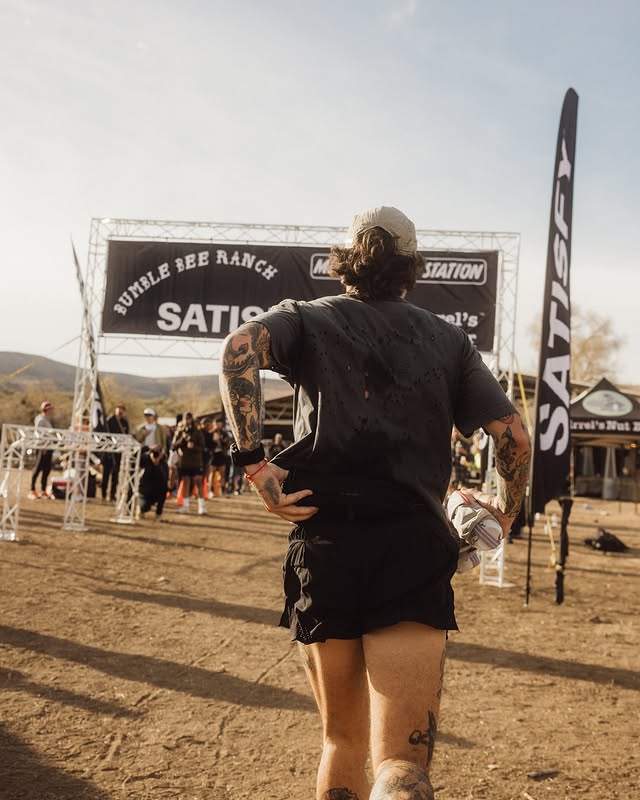 Satisfy race finish